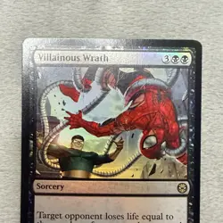 Villainous Wrath [Marvel's Spider-Man] Magic MTG Foil - Image 4