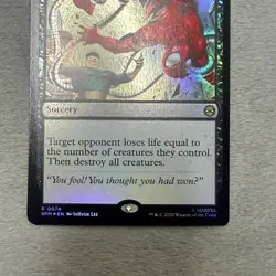 Villainous Wrath [Marvel's Spider-Man] Magic MTG Foil - Image 5