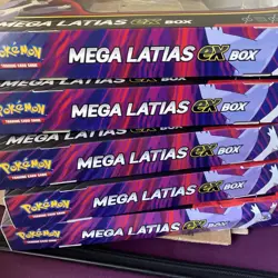 Pokemon TCG Mega Latias EX Box - Destined Rivals & Mega Evolutions Booster Packs - Image 2