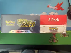 Pokemon Surging Sparks Booster Elite Trainer Box 2-pack- Rare Sealed - Image 4