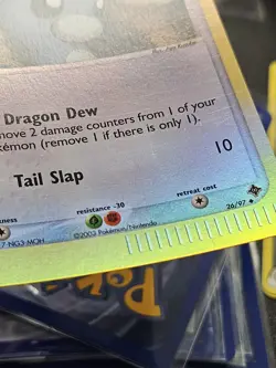 Pokemon EX Dragon Dratini Reverse Holo 26/97 EXCELLENT - Image 5