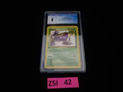Pokemon WOTC Team Rocket Grimer 1st Edition 57/82 CGC 9 MINT - Image 2