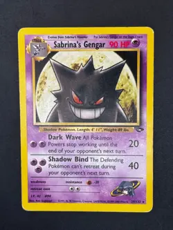Pokemon TCG: Sabrina's Gengar - 29/132 Gym Challenge - Non Holo Rare - HP - Image 1