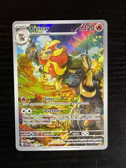 Pyroar 200/193 Illustration Rare Paldea Evolved Pokemon TCG NM/M - Image 2
