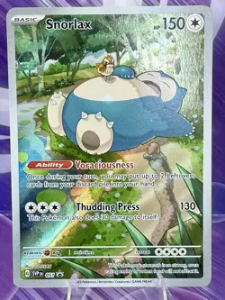 Snorlax 051 Black Star Promo Holo | Pokemon TCG: S&V 151 | (Pack Fresh) NM+/M - Image 1