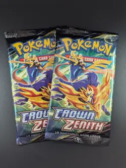 Crown Zenith Booster Packs x2 [BRAND NEW & SEALED] Pokemon TCG Sword & Shield - Image 1