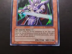 Yugioh - Dark Magician Knight ROD-EN001 Prismatic Secret Rare Promo - Image 3