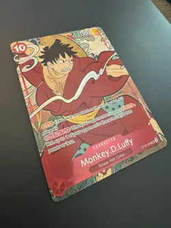 Monkey.D.Luffy ST10-006 1st Anniversary English Promo Card - Image 2