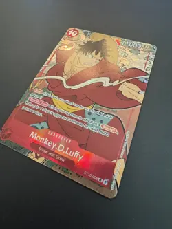 Monkey.D.Luffy ST10-006 1st Anniversary English Promo Card - Image 3