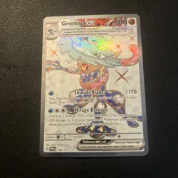 Pokemon Greninja TCG Scarlet & Violet Twilight Masquerade Card 198/167 - Image 1