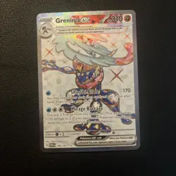 Pokemon Greninja TCG Scarlet & Violet Twilight Masquerade Card 198/167 - Image 2