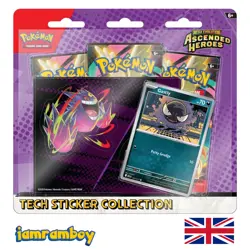 POKEMON TCG: ASCENDED HEROES – TECH STICKER COLLECTION – GASTLY - Image 1