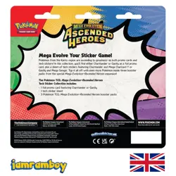 POKEMON TCG: ASCENDED HEROES – TECH STICKER COLLECTION – GASTLY - Image 2