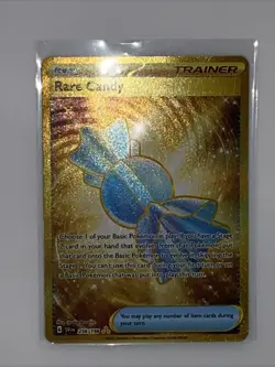 Pokemon TCG Rare Candy 256 SV01: Scarlet & Violet Base Set Gold Hyper Rare NM/M - Image 1