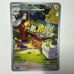 Charjabug 169/162 Illustration Rare Pokemon TCG SV05: Temporal Forces - Image 1