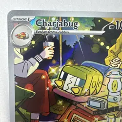 Charjabug 169/162 Illustration Rare Pokemon TCG SV05: Temporal Forces - Image 2