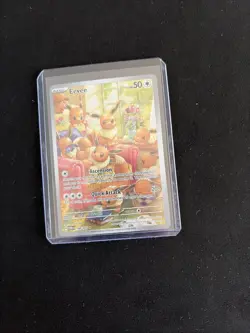 Eevee 188/167 IR Twilight Masquerade Pokemon SV6 Full Art Near Mint Pack Fresh - Image 1