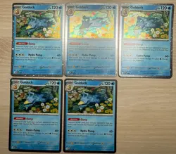 Lot Of 5: Pokemon Mega Evolution Black Star Promo - Golduck 008 - Image 1