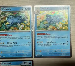 Lot Of 5: Pokemon Mega Evolution Black Star Promo - Golduck 008 - Image 3