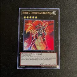 Yu-Gi-Oh! Number 12: Crimson Shadow Armor Ninja ORCS-EN042 Ultra Rare LP - Image 1