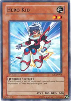 Hero Kid - SOI-EN005 - Common - Unlimited Edition - Lightly Played - Image 1