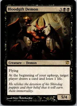 Bloodgift Demon R Innistrad 89 LP Normal - Image 1