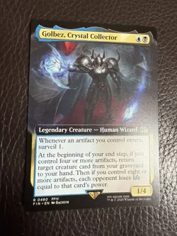 Mtg FIN Final Fantasy — Golbez, Crystal Collector —NM Extended - Image 1