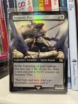Seymour Flux (Extended Art) Final Fantasy Foil Rare! NM And Pack Fresh! - Image 1