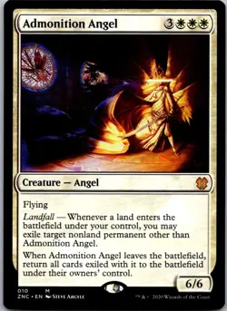 Admonition Angel M Commander: Zendikar Rising 10 NM Normal - Image 1