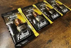 x 4 Sealed Fallout Collector Boosters MTG - Image 1