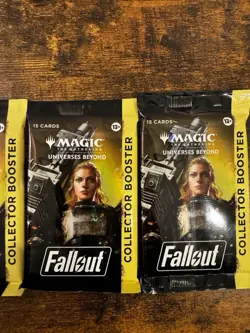 x 4 Sealed Fallout Collector Boosters MTG - Image 2