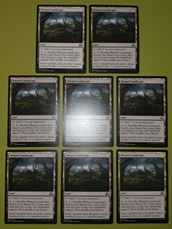 8 Warped Landscape Shadows over Innistrad Magic the Gathering MTG 8 - Image 1