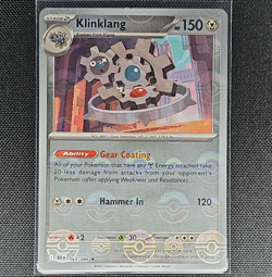 Klinklang - 063/086 - Pokeball Holo - Black Bolt - Pokemon Card - NM/M - Image 1