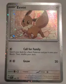 Eevee SVP200 Black Star Cosmos Holo Promo Destined Rivals Pokemon *LOT OF 5* - Image 5