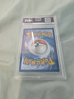 132633606 Pecharunt 2023 Pokemon SV Shrouded Fable Center ETB Promo #129 PSA 9 - Image 3