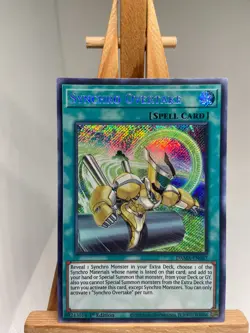 Synchro Overtake - Secret Rare 1st Edition DAMA-EN067 - NM - YuGiOh - Image 1