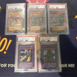 PSA 9 And 10 MINT YU-GI-Oh! Lot 2x Double Dude Insect Xyz Dragon Wild Wingman - Image 1