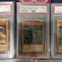 PSA 9 And 10 MINT YU-GI-Oh! Lot 2x Double Dude Insect Xyz Dragon Wild Wingman - Image 3