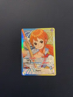 OP11-041 Nami Alt Art Leader One Piece TCG English Card - Image 1