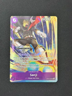 Sanji Championship 2024 Finalist OP07-064 One Piece Card Game - Image 1