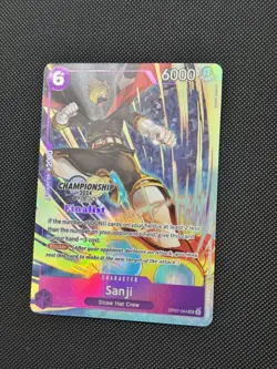 Sanji Championship 2024 Finalist OP07-064 One Piece Card Game - Image 2