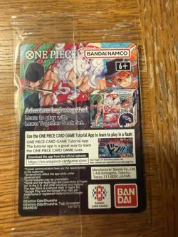 One Piece Monkey D. Luffy US Voyage College Basketball Promo Card (Sealed) - Image 2