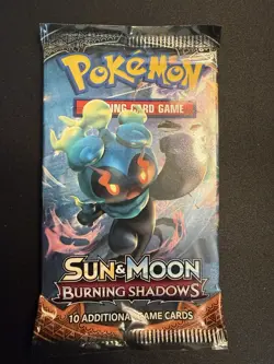Pokemon TCG: Sun & Moon-Burning Shadows Booster Pack (10 Cards) - Image 1