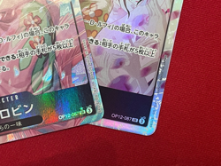 One Piece Card Game TCG OP12-087 SR Nico Robin Bandai Made in Japan Anime - Image 3