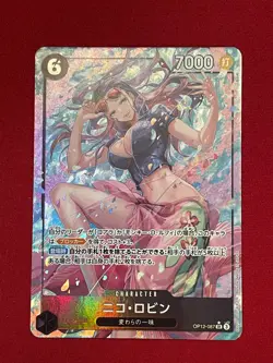 One Piece Card Game TCG OP12-087 SR Nico Robin Bandai Made in Japan Anime - Image 4