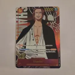 One Piece Card Game – Shanks – OP01-120 – SEC ALT– Near Mint - Image 1