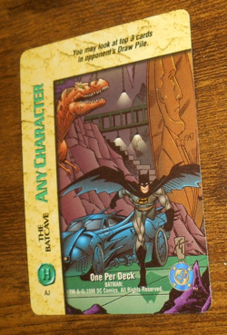 Lot of 90 Promo CCG-1996 DC Overpower CCG Card Game Any Character The Batcave - Image 4
