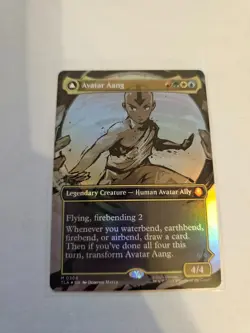Avatar Aang Borderless FOIL 0308 MTG Avatar: TLA Nm/m - Image 1