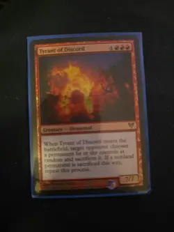 Magic The Gathering, Tyrant of Discord, Avacyn Restored, Foil - Image 1