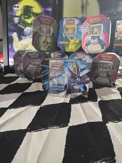 Pokemon TCG V Strikers Tin Sealed Pack 820650809552 - Image 1